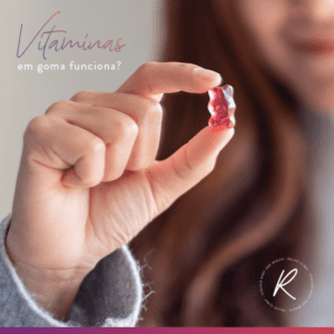 vitamina em goma
